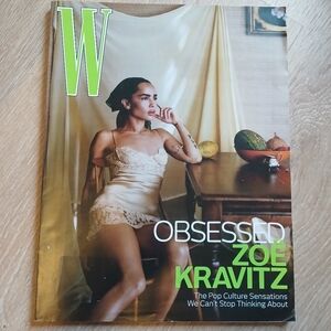 W Magazine Fall 2024 Zoë Kravitz Obsessed Issue: The Pop Culture Sensations Art